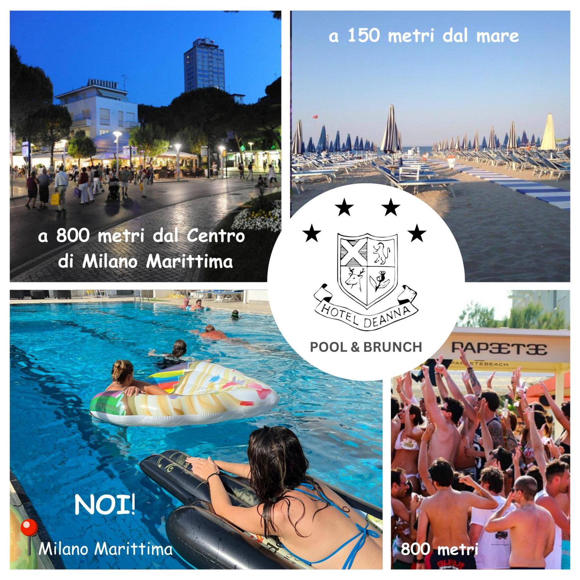 G&D Hotel Deanna Pool&Brunch Milano Marittima Kültér fotó